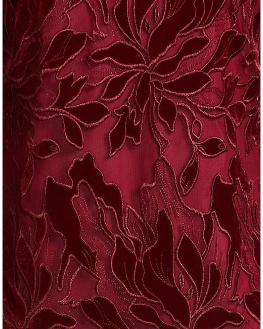 Max Mara Red Burgundy Top Polyester