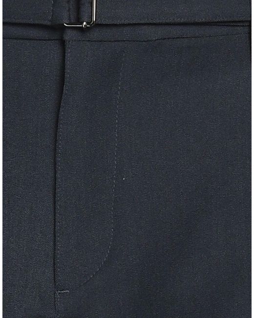Daniele Alessandrini Blue Pants Polyester, Viscose, Elastane for men