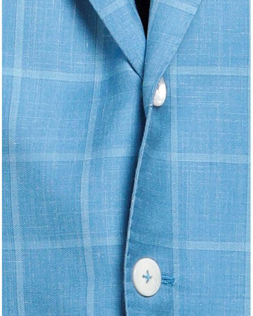 Isaia Blue Blazer for men