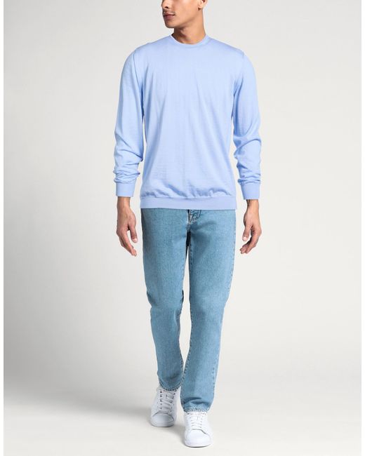 Drumohr Blue Jumper for men