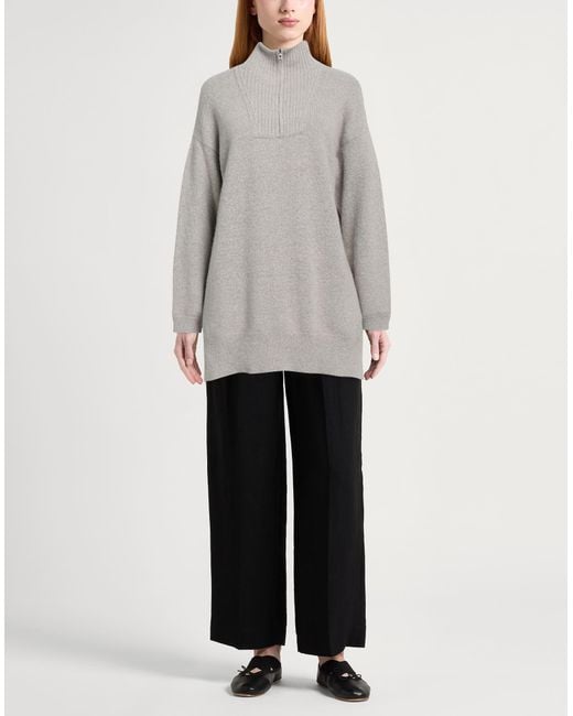 Alpha Studio Gray Rollkragenpullover