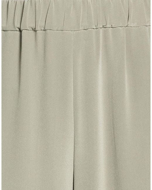 Max Mara White Pants Silk, Elastane
