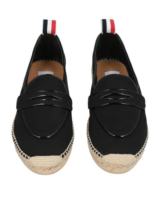 Thom Browne Black Espadrilles