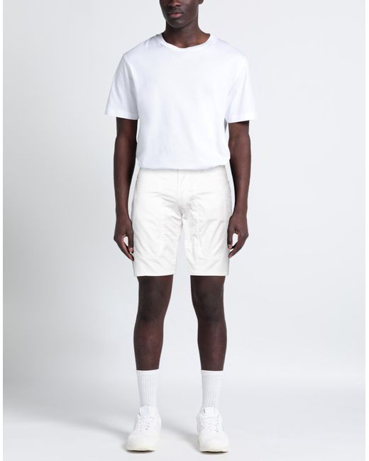 Jeckerson White Shorts & Bermuda Shorts for men