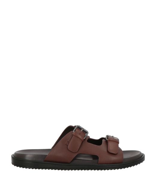 Cerruti 1881 Brown Sandals Cow Leather for men