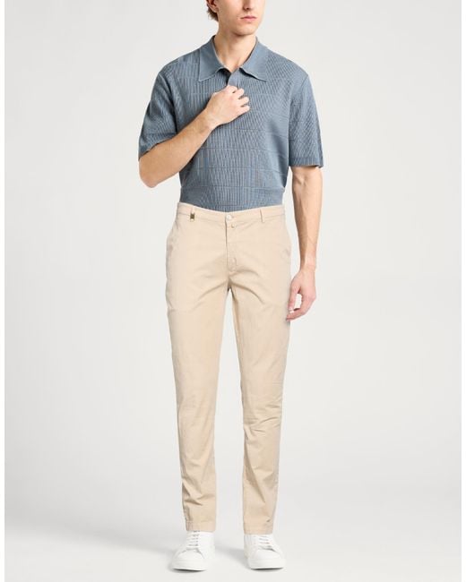 Barbati Natural Pants Cotton, Elastane for men