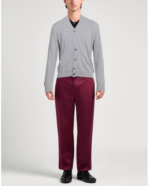 Zanone Gray Cardigan for men