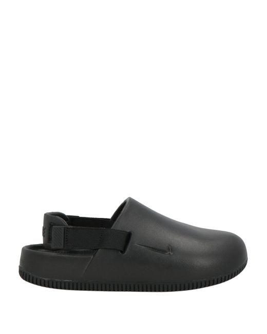 Nike Black Mules & Clogs Rubber