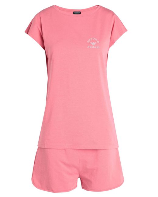 Pijama Emporio Armani de color Pink