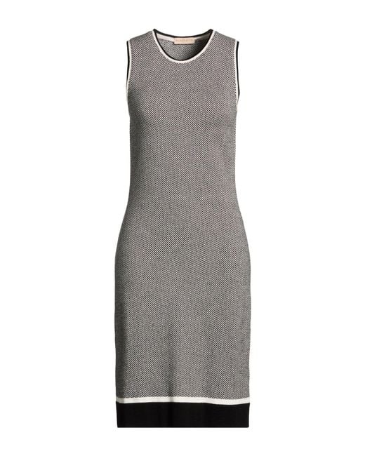Purotatto Gray Midi Dress