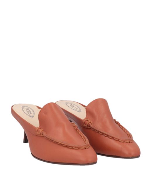 Tod's Pink Mules & Clogs