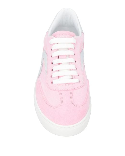 Stuart Weitzman Pink Sneakers Leather