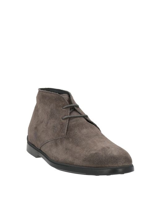 Tod's Brown Ankle Boots for men