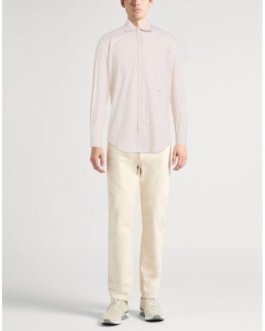 Massimo Alba White Shirt for men