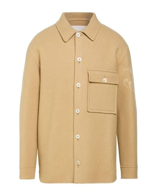 Jil Sander Natural Jacket Virgin Wool for men