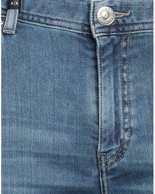 Armani Exchange Blue Jeans for men