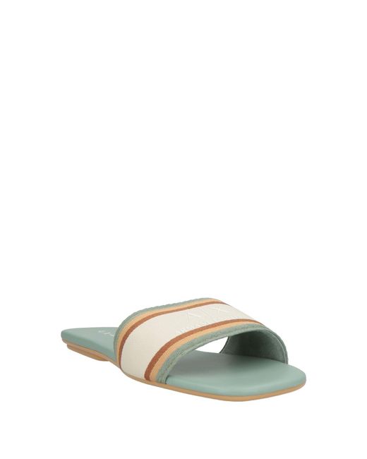 ARMANI EXCHANGE White Sandals