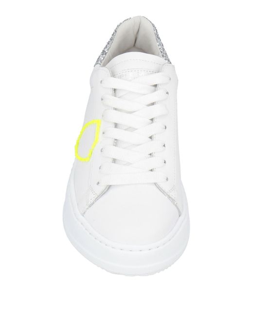 Philippe Model White Sneakers Leather