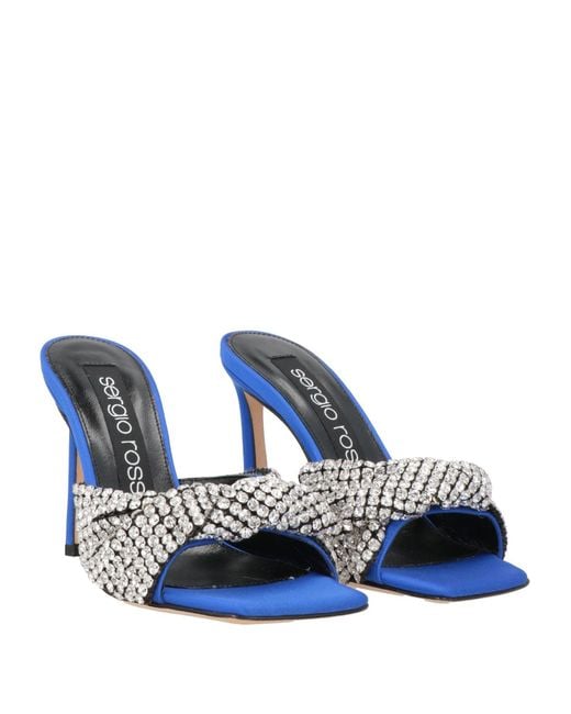 Sergio Rossi Blue Sandals