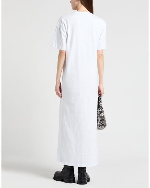 MSGM White Maxi Dress