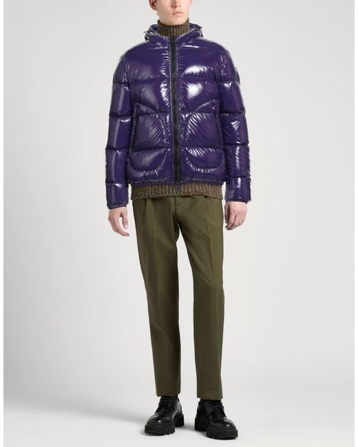Herno Blue Puffer Polyamide, Polyurethane for men