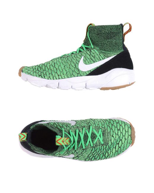 Nike Green High-tops & Sneakers for men