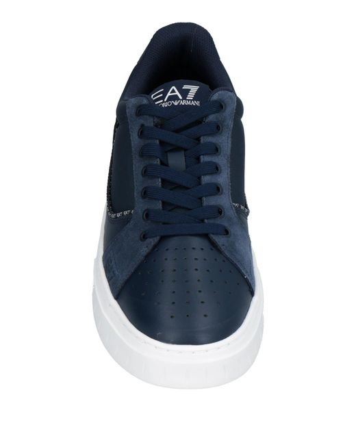 EA7 Blue Trainers for men