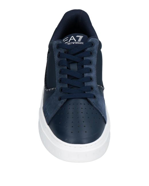 EA7 Blue Trainers for men