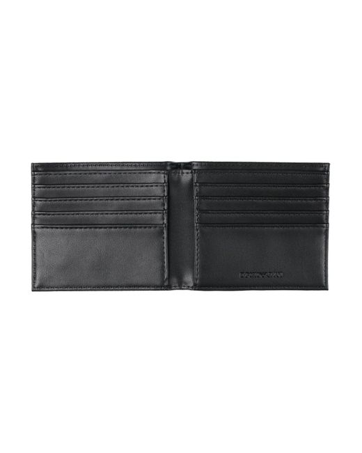 Emporio Armani Black Wallet for men