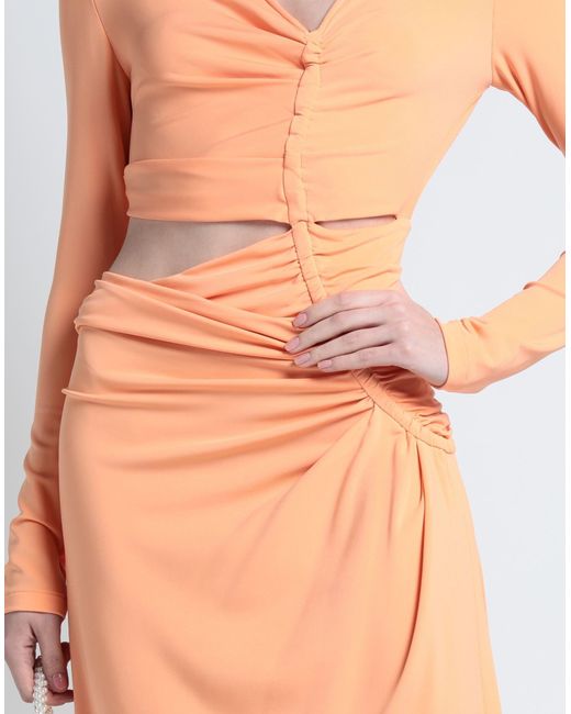 Off-White c/o Virgil Abloh Orange Maxi Dress
