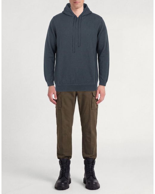 Crossley Blue Sweater Cotton for men