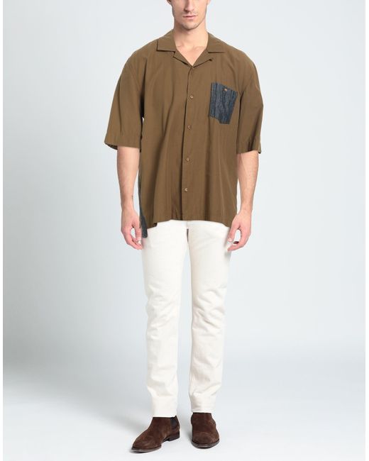 Officina 36 Brown Shirt for men