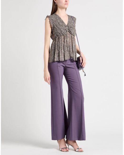 Liu Jo Gray Top Viscose