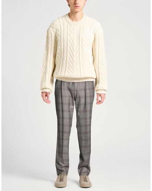 Caruso Gray Trouser for men