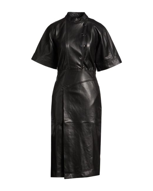 Ba&sh Black Midi Dress