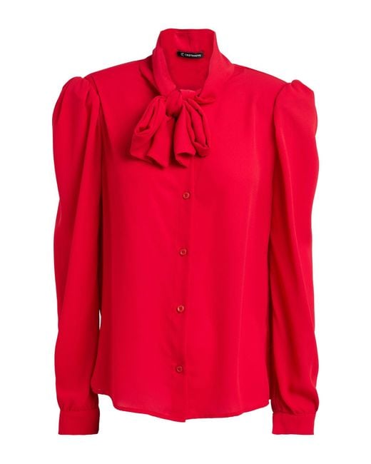 Cristinaeffe Red Shirt Polyester