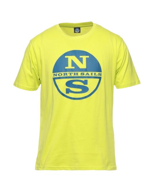 North Sails Cotton T-shirt in Acid 