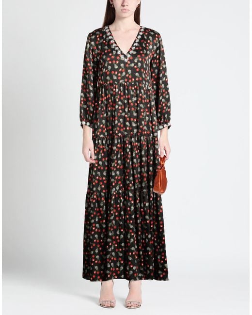 Muzungu Sisters Black Maxi-Kleid