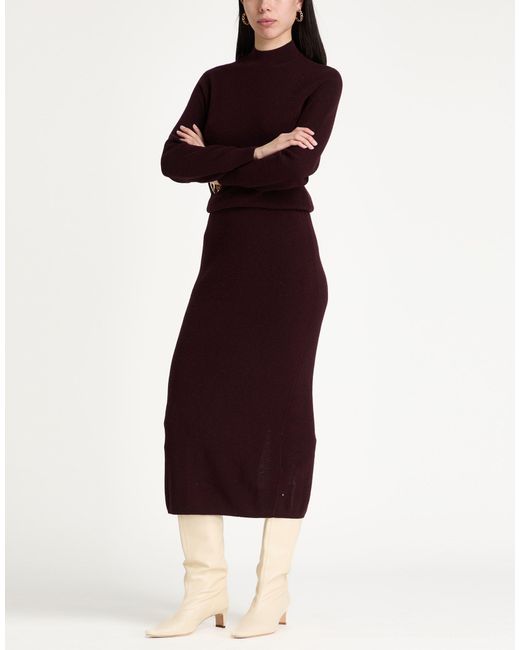 Des Petits Hauts Purple Midi Dress