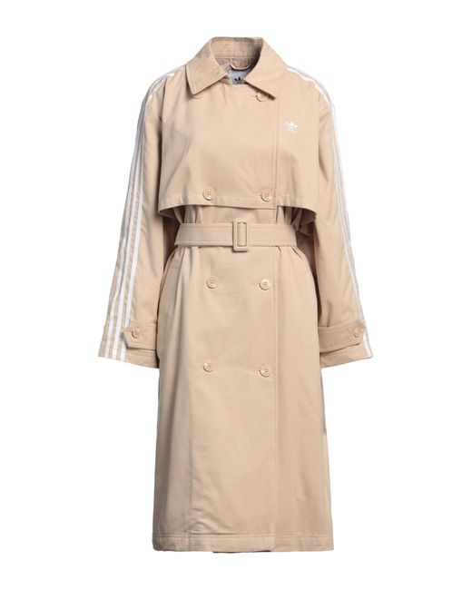 Adidas Originals Natural Overcoat & Trench Coat