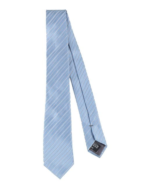 Corbata y pajarita Giorgio Armani de hombre de color Blue