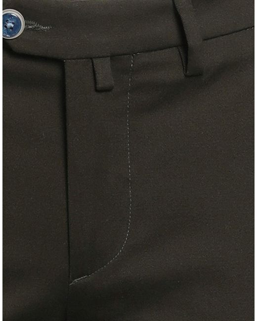 Barbati Gray Dark Pants Cotton, Elastane for men