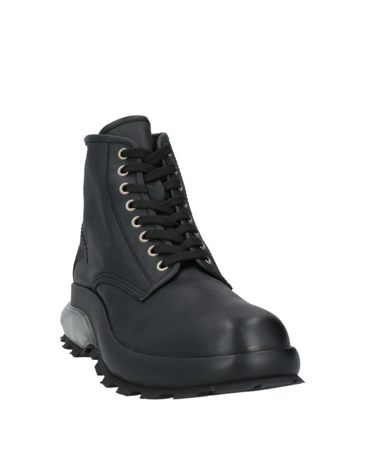 Jil Sander Black Ankle Boots Leather for men