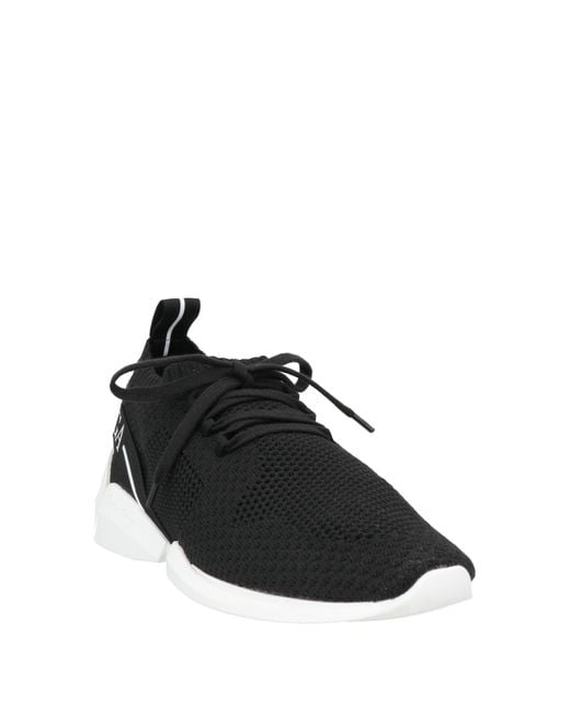 Giorgio Armani Black Trainers