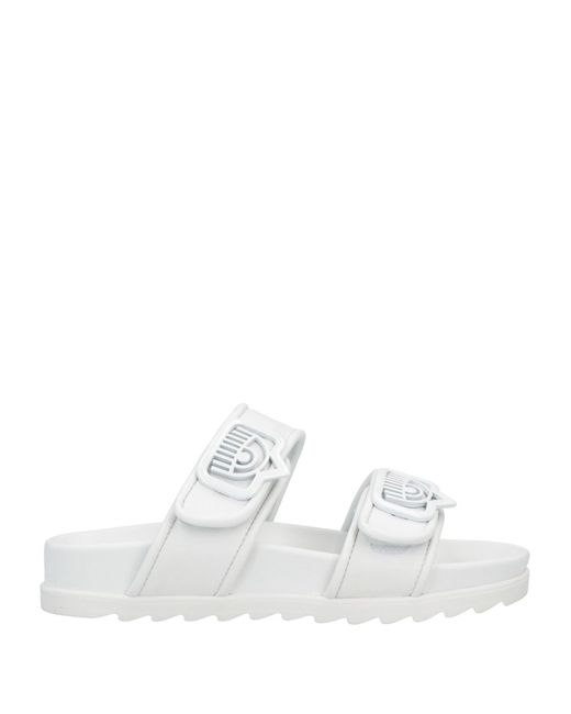 Chiara Ferragni White Sandals