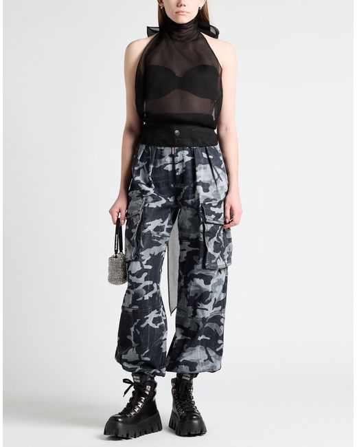 DSquared² Black Top Silk