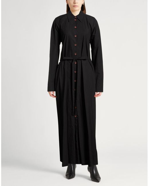 Robe Longue Alysi en coloris Black