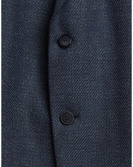 DIGEL Blue Blazer Polyester, Viscose, Elastane for men