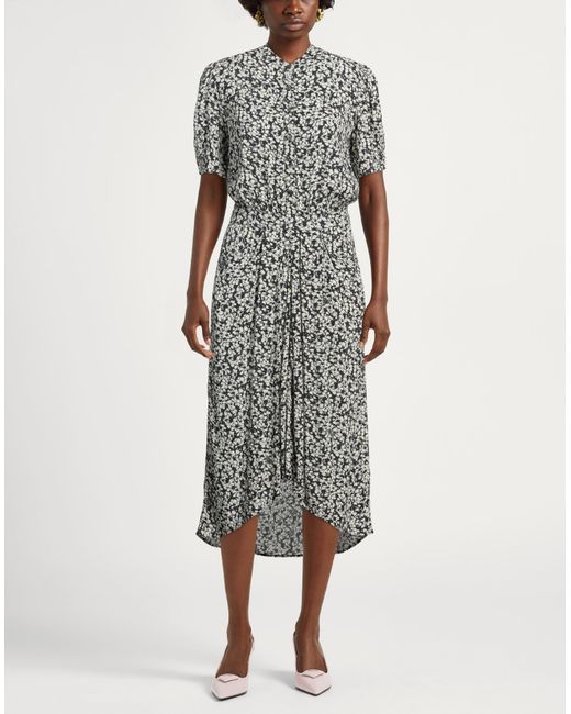 Zadig & Voltaire Gray Maxi Dress