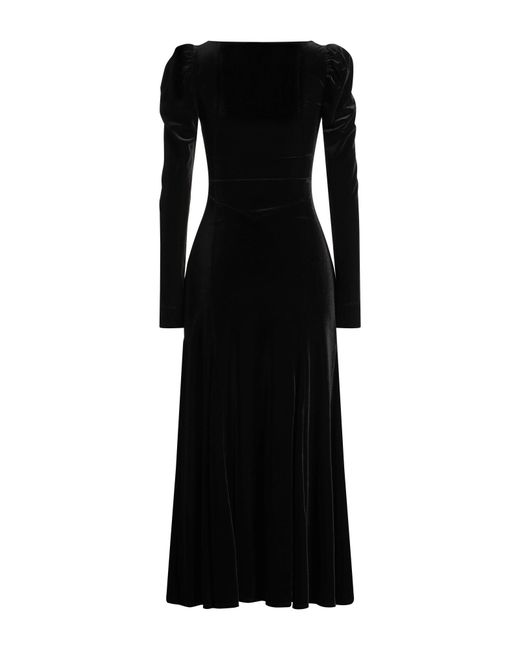 Ganni Black Midi Dresses